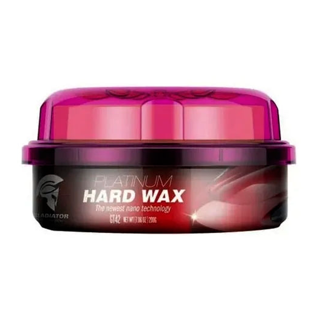 Cera Pulitura Platinum Hard Wax Para Carro 200g Gladiator