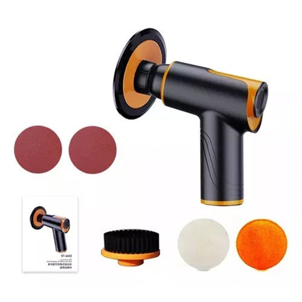 MAQUINA PULIDORA PORTATIL RECARGABLE CON ACCESORIOS