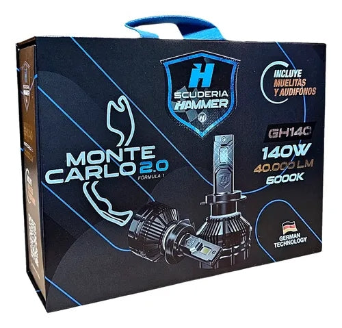 Bombillo Led Monte Carlo 2.0 Hammer Gh140 4000 Lumens 140w