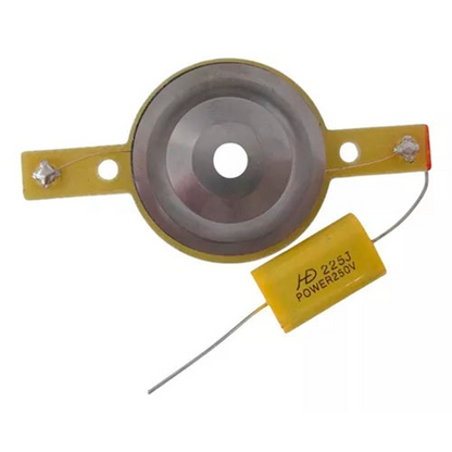 Membrana Con Hueco Y Filtro Amarillo Mc Laren Para Tweeter
