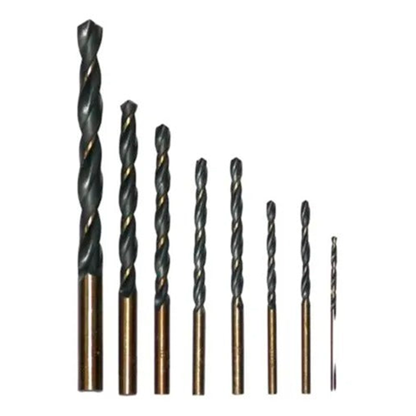 Juego De Mechas Para Metal 8 Piezas HSS Marca INGCO