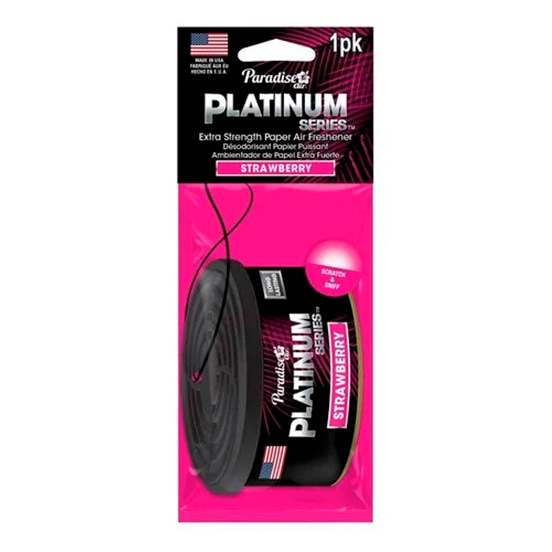 Ambientador Paper Para Vehiculos Paradise Air Platinum Series