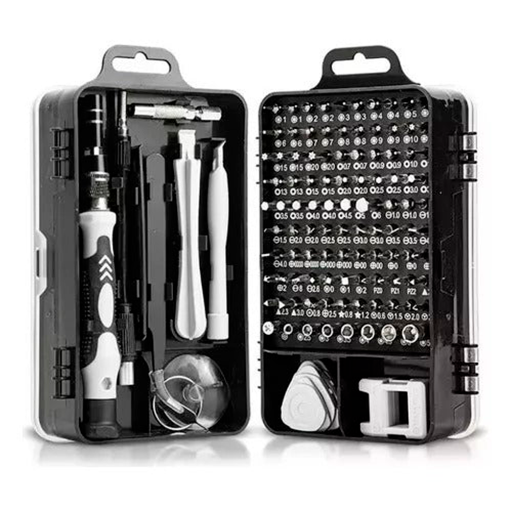 JUEGO DE DESTORNILLADOR DE PRECISION 115 PIEZAS
