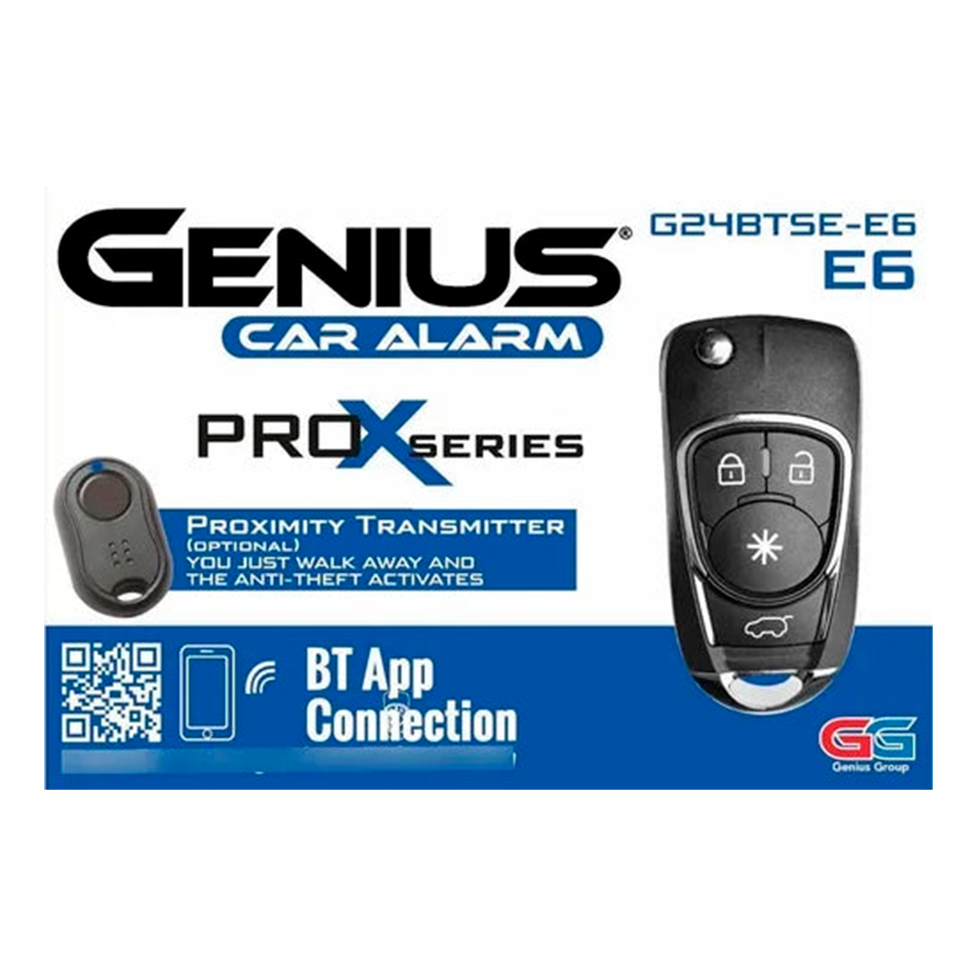 Alarma Genius Para Vehículos App Bluetooth Varios Modelos