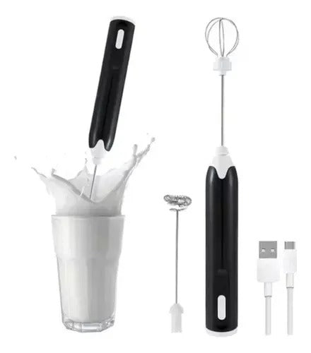 MINI BATIDOR DE MANO PORTATIL RECARGABLE
