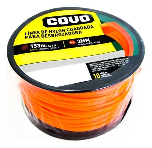 NYLON DE 153 METROS - 501 FT APROX LONGITUD DIAMETRO 3MM COVO