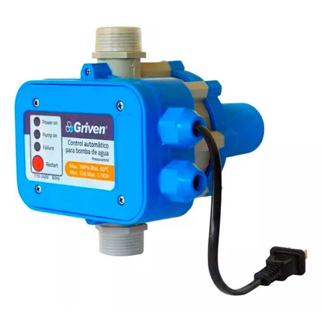 Press Control Sensor De Flujo Para Bomba 110-220v 60hz Griven