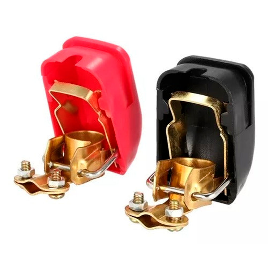 BORNES TERMINALES CON FORROS PARA BATERIAS DE CARRO