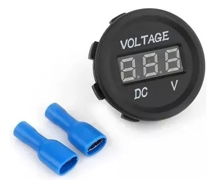 Indicador Medidor De Voltaje 12-24 V Display Led Digital
