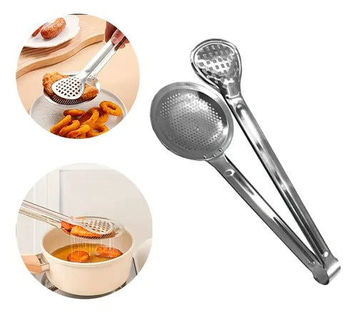 Pinza Escurridora De Aceite Servidora De Alimentos