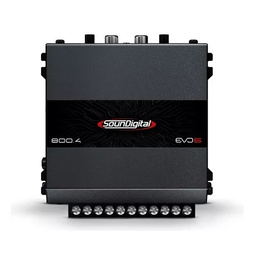 Amplificador Soundigital 4 Canales De 800w Sonidos Plantas