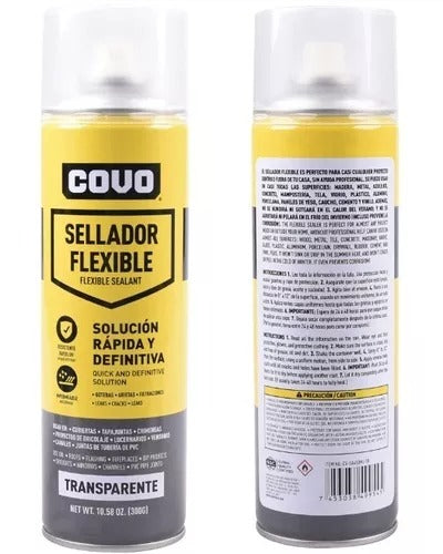 SPRAY SELLADOR FLEXIBLE IMPERMEABILIZANTE COVO