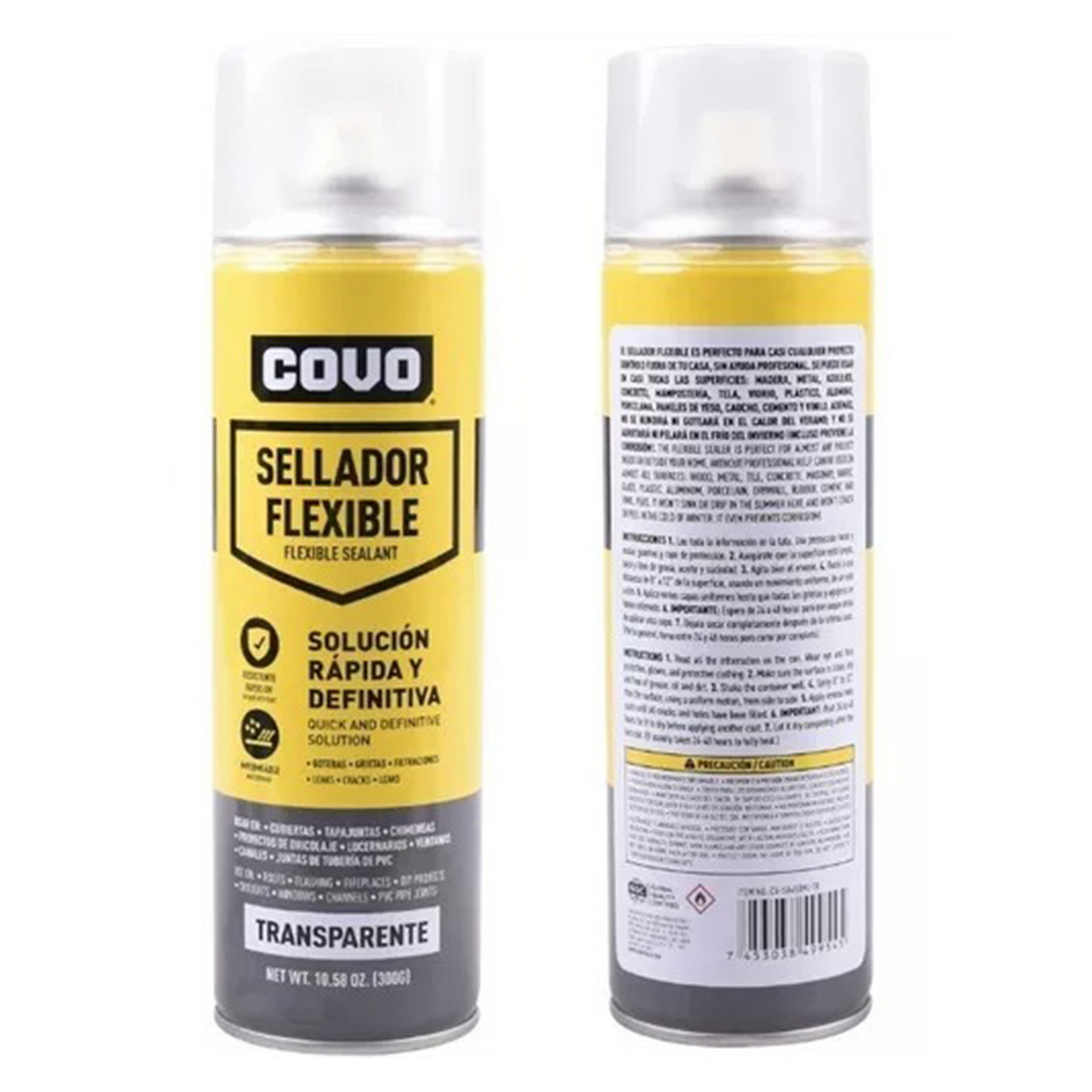 SPRAY SELLADOR FLEXIBLE IMPERMEABILIZANTE COVO