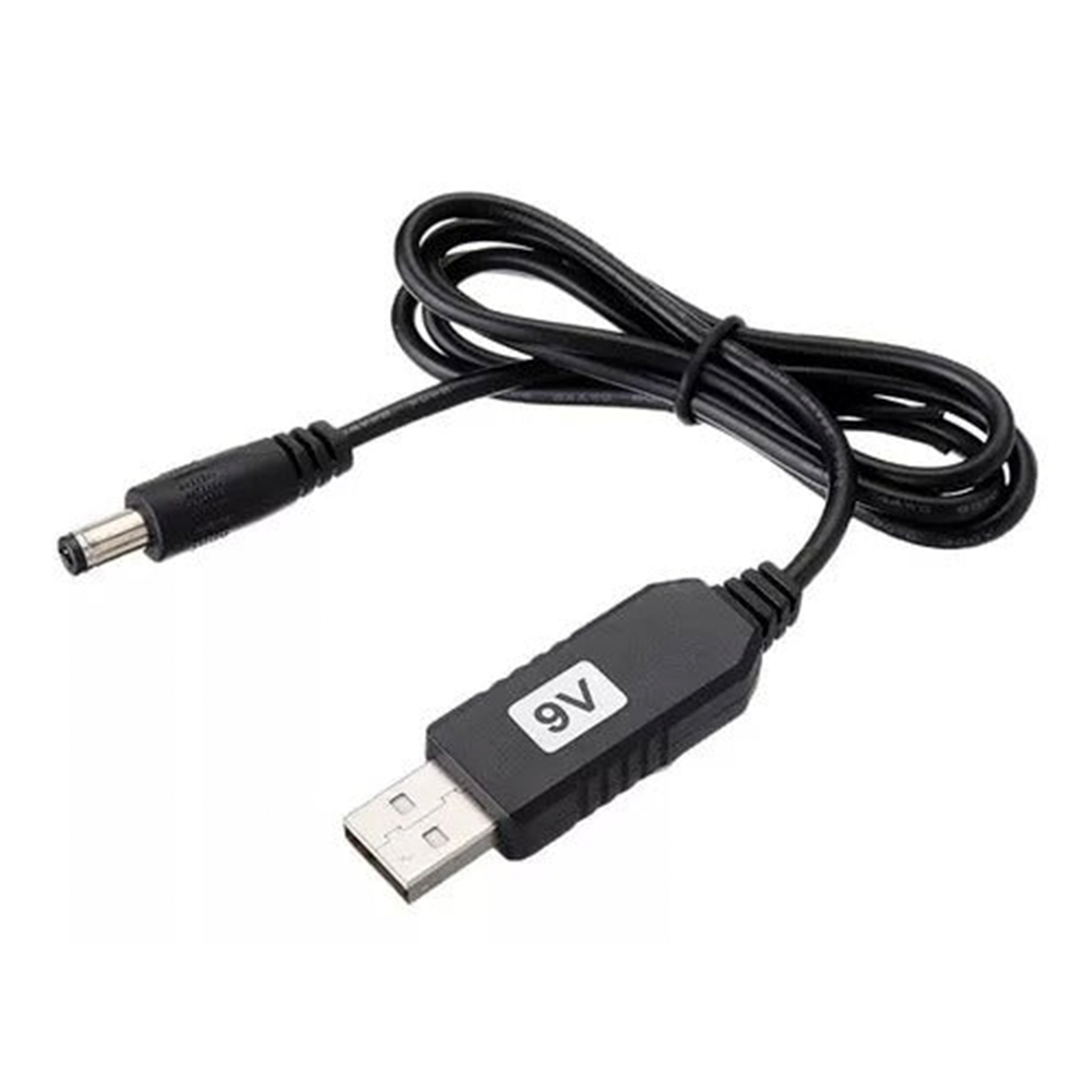 CABLE ADAPTADOR USB DC DE 5V A 9V MODEM