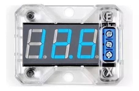 Voltímetro Automotriz Expert Vex 1.0 Digital Vex 1 12 Voltio