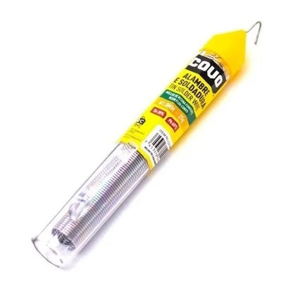 Estaño Para Soldar Alambre Tubo De 25 Gramos 35/65 Marca Covo
