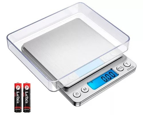PESO BALANZA GRAMERA DIGITAL DE 0.1 A 3000 GRAMOS