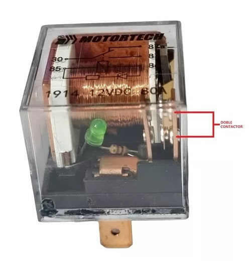 RELAY 12 VOLTIOS 5 PIN 80A 1914