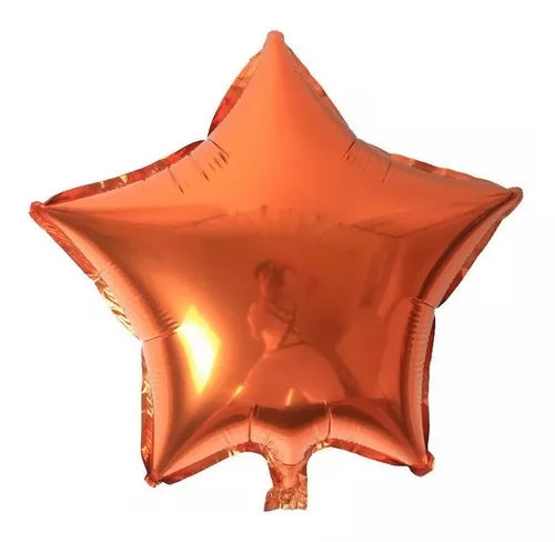 GLOBOS METALIZADOS ESTRELLAS LISA 18 INCH