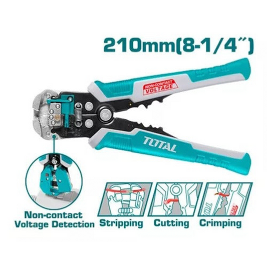 PELACABLE AUTOMATICO TOTAL 3 EN 1 MULTIFUNCIONAL DE 210mm