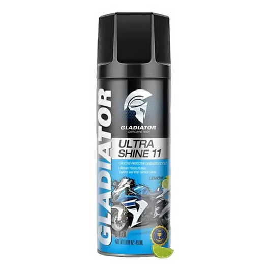 Abrillantador De Moto Protector Spray Gladiator 450ml Gt133l