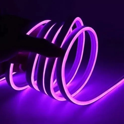 Tiras De Luces Led Neón Flexible Rollo De 5 Metros 12 V