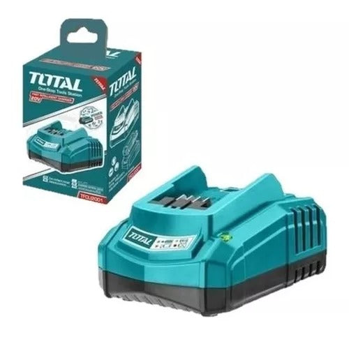 CARGADOR RAPIDO PARA BATERIA DE LITIO TOTAL 20V P20S