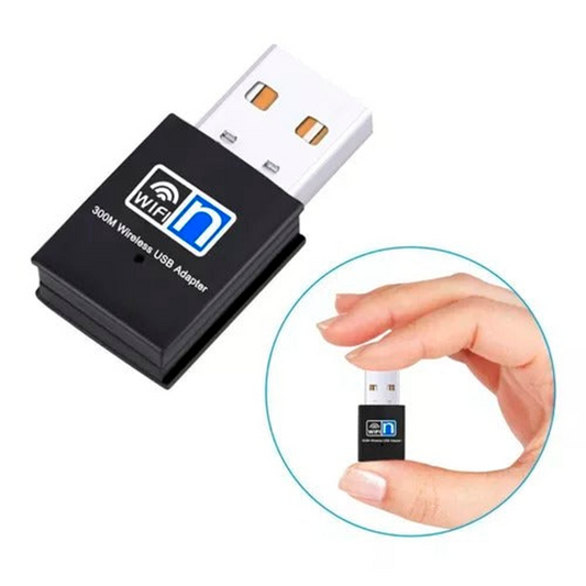 ANTENA WIFI MINI USB DE 300mbps ADAPTADOR INALAMBRICO