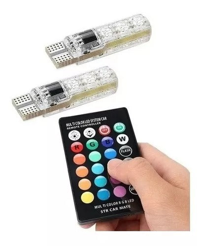 MUELITAS LED MULTICOLOR CON CONTROL