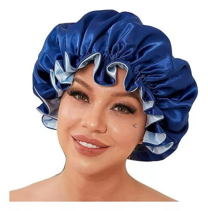 Gorro De Satín Cuidado Del Cabello Antifrizz,rizo,scrunchie