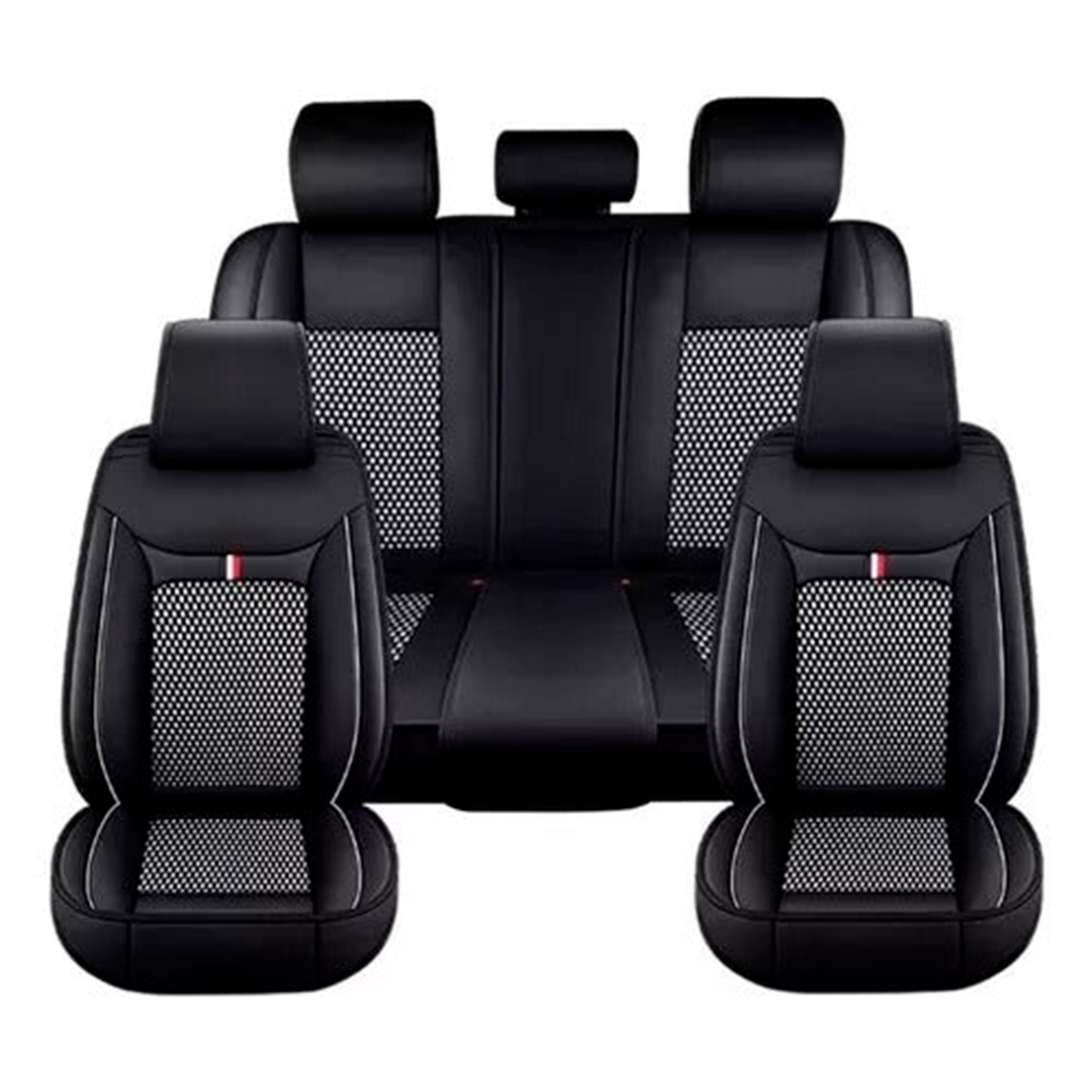 Forros Universales Para Asientos De Carro Semi Cuero 11 Pcs