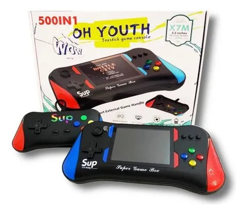 Nintendo Sup X7m Con Control Y 500 Juegos Pantalla 3.5inches