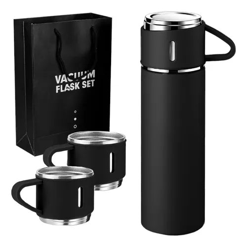 TERMOS TERMICOS CON TAZAS 3 PIEZAS VACUUM