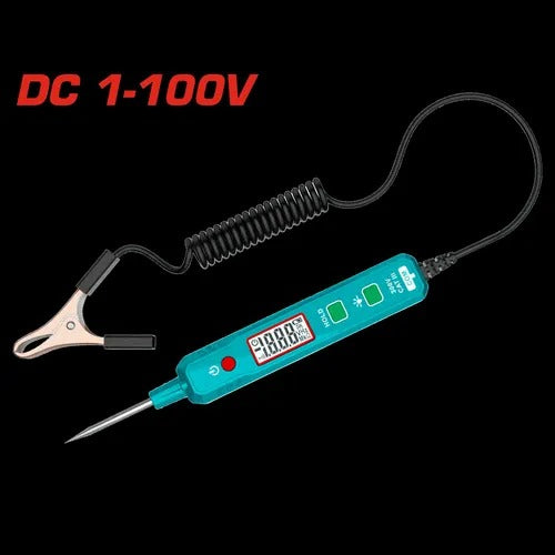 Tester De Voltaje Automotriz Dc 1-100v 2700mm Total Tool