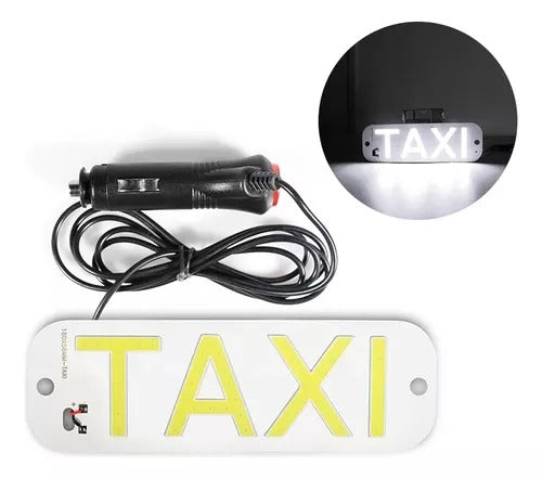 AVISO DE TAXI LED LETRERO, ANUNCIO 12V