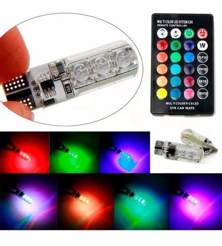 MUELITAS LED MULTICOLOR CON CONTROL