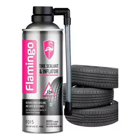 REPARADOR INFLADOR DE LLANTAS FLAMINGO 450 ML