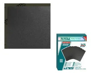 Papel De Lijas Impermeables Waterproof N° 120 Total Tools