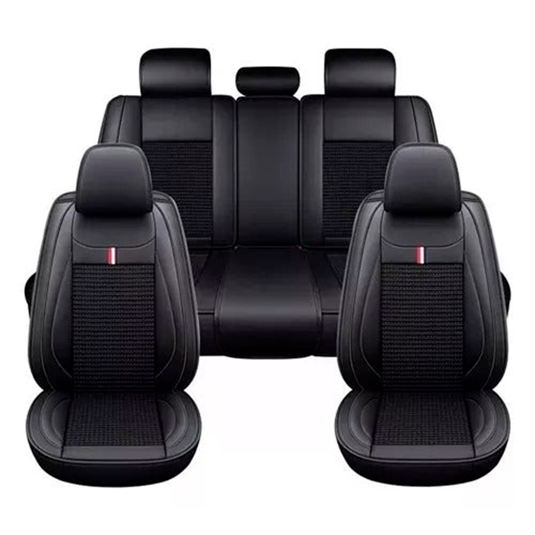 Forros Universales Para Asientos De Carro Semi Cuero 11 Pcs