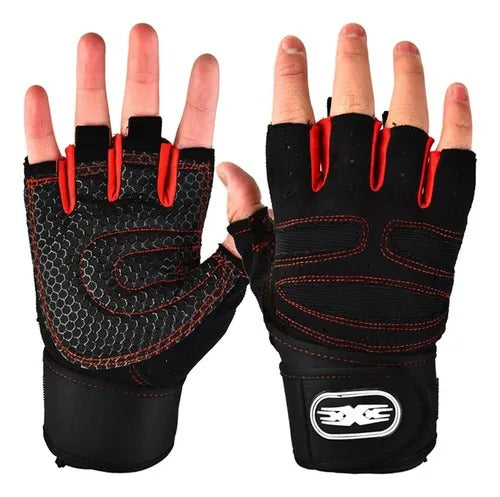 Guantes Para Gym Material Resistentes Ejercicios Crossfit
