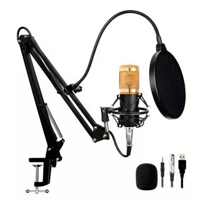 MICROFONO CONDENSADOR PROFESIONAL PARA ESTUDIOS DE GRABACIÓN