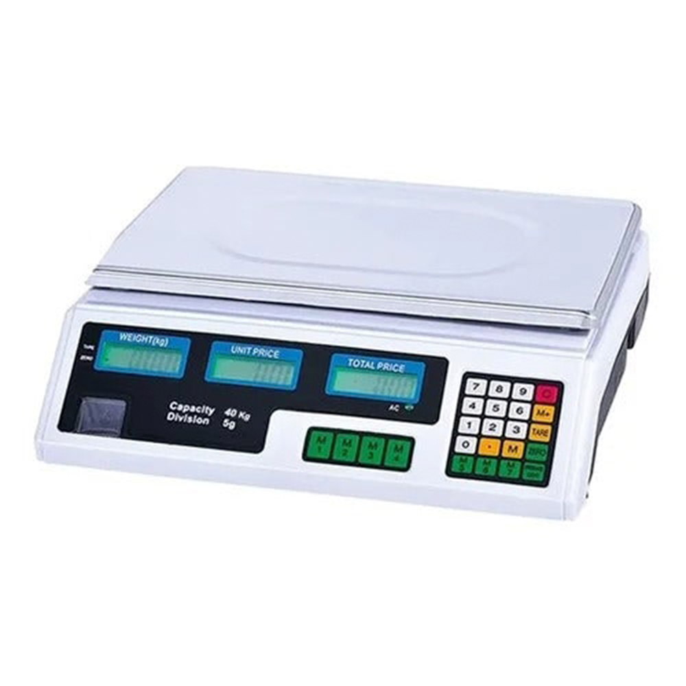 PESO ELECTRONICO DIGITAL CHARCUTERA HASTA 40KG