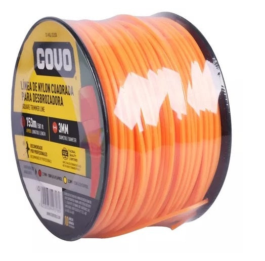 NYLON DE 153 METROS - 501 FT APROX LONGITUD DIAMETRO 3MM COVO