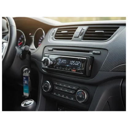 Reproductor De Carro Mp3 Con Control 1 Din Usb Bluetooth