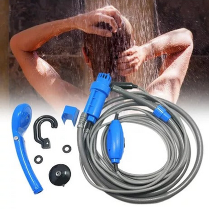 DUCHA ELECTRICA PORTATIL CAMPING CONEXION 12V PARA CARRO