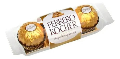 Chocolate Ferrero Rocher Avellana Tripack Deleite Dulces