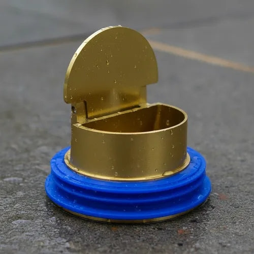 Cubierta De Desagüé Válvula Anti Olor Para Piso De Bronces