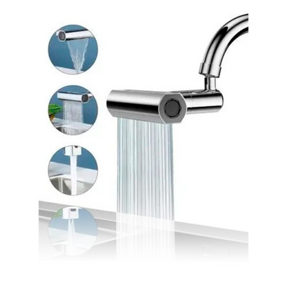 Grifo De Cocina Con Extensión De 4 Modos Adaptador Giratorio