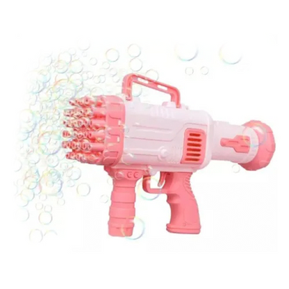 PISTOLA DE BURBUJAS 32 AGUJEROS