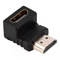 ADAPTADOR CONECTOR HDMI 90° MACHO HEMBRA EXTENSIÓN